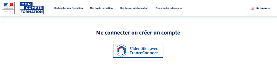 Comment m'inscrire à Mon Compte Formation ?